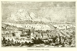 London während des Feuers