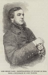 Lord George Paget, Generalinspekteur der Kavallerie in Indien (Stich)