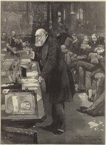 Lord Salisbury über das Gemeinderatsgesetz im House of Lords von English School