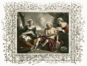 Lot und seine Töchter von English School