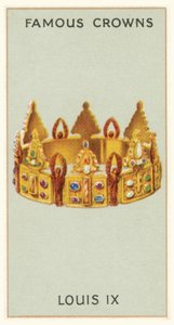 Ludwig IX. (Chromolithografie)
