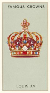 Ludwig XV. (Chromolithografie)