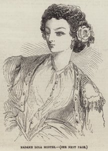 Madame Lola Montes (Stich) von English School