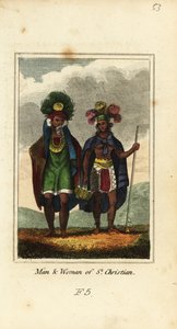Mann und Frau aus Nuku Hiva (St