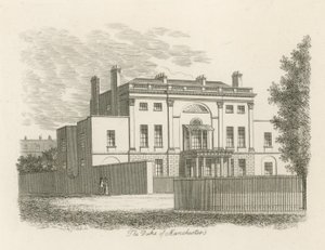 Manchester House in Manchester Square von English School