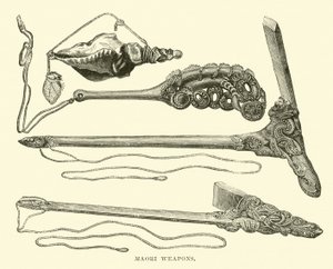 Maori-Waffen von English School