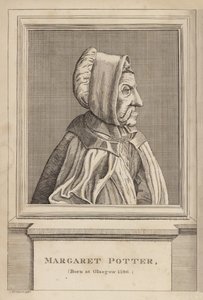 Margaret Potter, geboren in Glasgow 1596 von English School