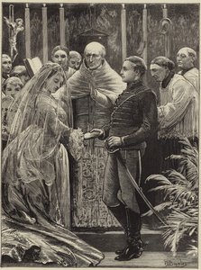 Hochzeit von Miss Fox und Prinz Liechtenstein in der Pro-Kathedrale von English School
