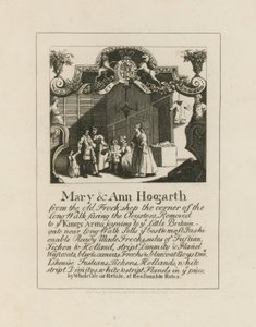 Mary und Ann Hogarth von English School