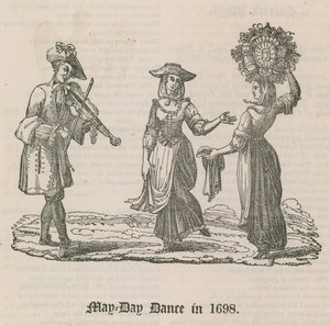 Maifeiertanz im Jahr 1698