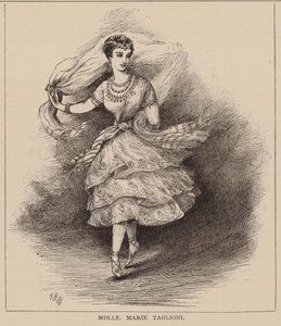 Mdlle Marie Taglioni von English School