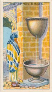 Zeitmessung: Clepsydra von English School