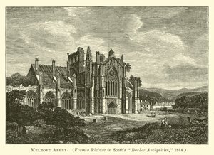 Melrose Abbey von English School