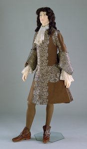Männerrock, 1720er Jahre von English School