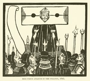 Mercurius Aulicus im Pranger, 1645