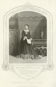 Miss Laura Addison als Imogen, Cymbeline, Akt I, Szene VII