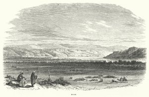 Moab (Gravur) von English School