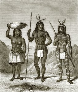 Mohave-Indianer von English School