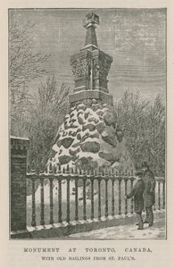 Denkmal in Toronto, Kanada von English School