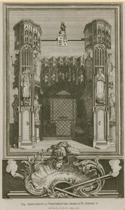 Denkmal von König Heinrich V von English School