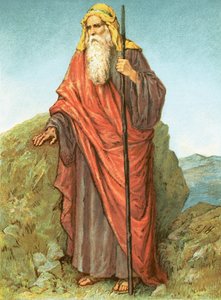 Moses betrachtet das gelobte Land