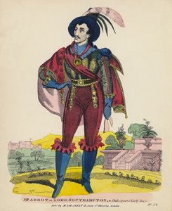 Mr Abbot als Lord Southampton, in Shakespeares frühen Tagen