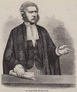 Herr Baron Wilde, der neue Richter von English School