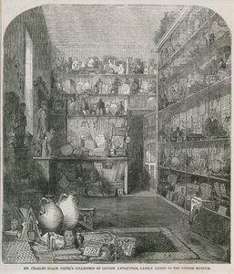 Sammlung von Londoner Antiquitäten von Mr. Charles Roach Smith von English School