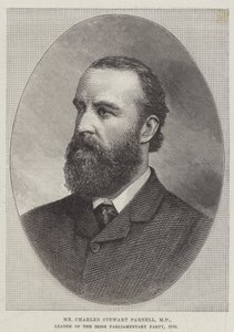 Herr Charles Stewart Parnell, MP, Führer der irischen Parlamentspartei