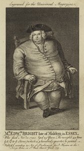 Herr Edward Bright, verstorben in Maldon, Essex