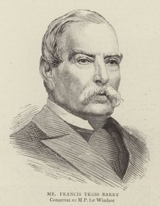 Herr Francis Tress Barry (Gravur) von English School