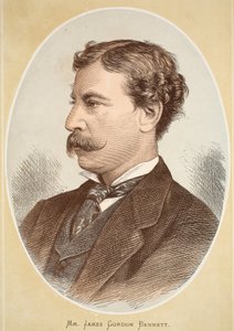 Mr James Gordon Bennett, Illustration aus der Bildausgabe des Lebens und der Entdeckungen von David Livingstone von J. Ewing Richie, veröffentlicht von A. Fullarton & Co., 1876 von English School