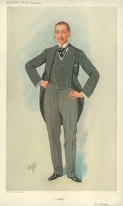 Mr Robert Armstrong Yerburgh, Chester, 28. April 1910, Vanity Fair Karikatur