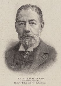 Mr. T. Graham Jackson (Gravur)