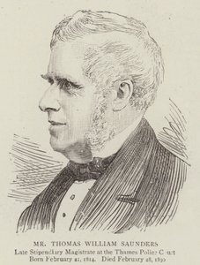 Herr Thomas William Saunders