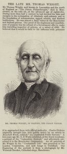 Herr Thomas Wright, von Salford, der Gefängnisbesucher (Stich)