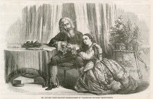 Herr und Frau Henri Draytons Unterhaltung von illustrierten Sprichwörtern, Regent Street, London von English School