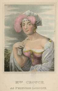 Mrs. Crouch als Prinzessin Lodolsk von English School
