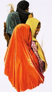 Muslimische Frauen von English School