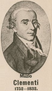 Muzio Clementi (Gravur) von English School