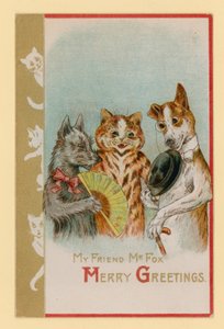 Mein Freund Herr Fuchs Fröhliche Grüße