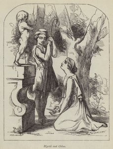 Myrtil und Chloe (Gravur)