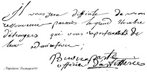 Napoleon Buonaparte