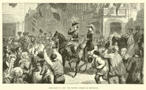 Napoleon III. und der Prinzgemahl in Boulogne