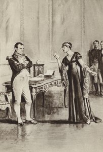 Napoleons Schwester kommt aus Haiti mit den Nachrichten des Untergangs zurück