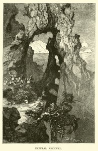 Natürlicher Torbogen von English School