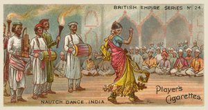 Nautch-Tanz, Indien von English School