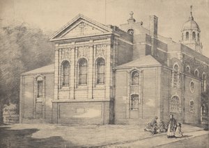 Neuer Chor, Clapham Church, Surrey von English School