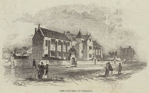 Neues Kloster in Chelsea (Stich) von English School