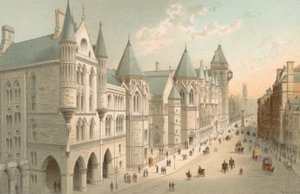 Neue Gerichtsgebäude - Fleet Street